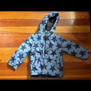Mini Boden winter coat, size 4-5